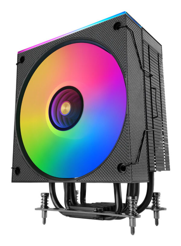 MCPU-LCD Procesador Refrigerador de aire 12 cm Negro 1 pieza(s)