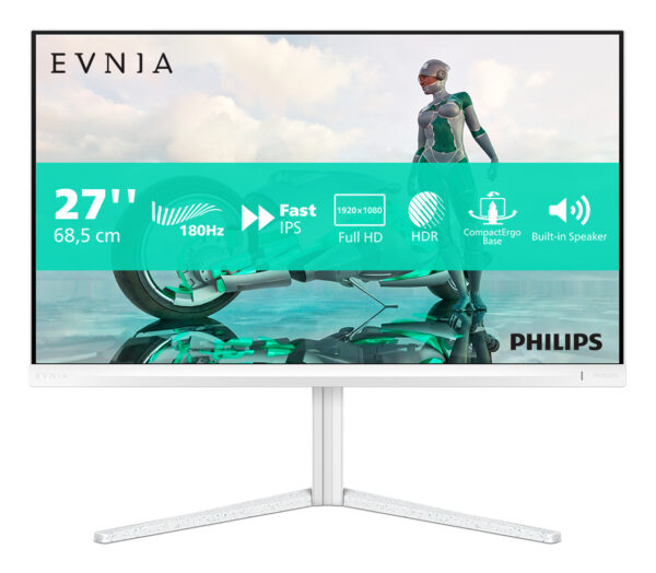 Evnia 27M2N3201A/00 pantalla para PC 68,6 cm (27") 1920 x 1080 Pixeles Full HD LCD Blanco