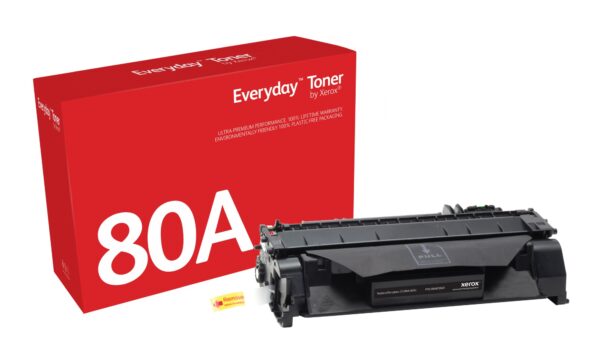 Everyday Toner EverydayNegro di Xerox compatibile con HP 80A (CF280A), Capacidad estándar