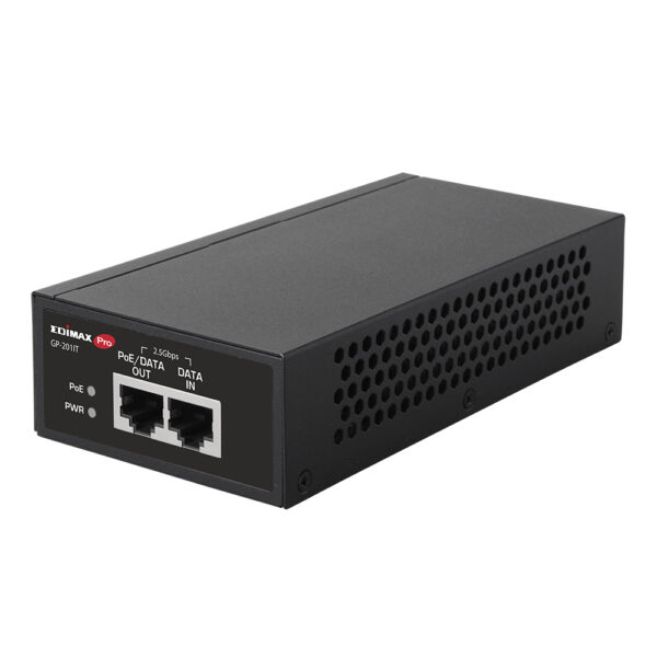GP-201IT adaptador e inyector de PoE 2.5 Gigabit Ethernet, Ethernet rápido, Gigabit Ethernet