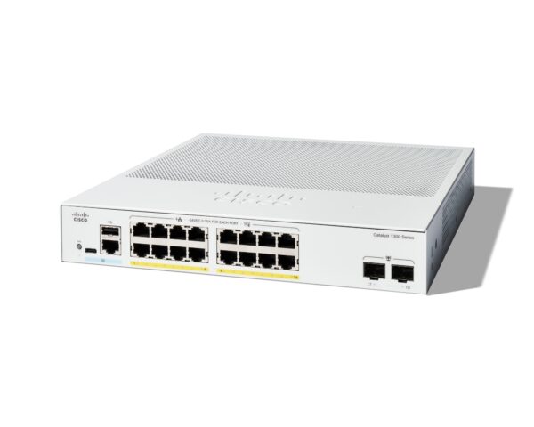 C1300-16FP-2G switch Gestionado L2/L3 Gigabit Ethernet (10/100/1000) Blanco