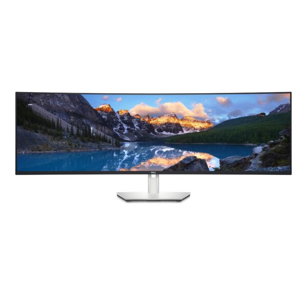 UltraSharp U4924DW pantalla para PC 124,5 cm (49") 5120 x 1440 Pixeles 5K Ultra HD LCD Negro, Plata
