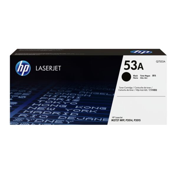 Cartucho de tóner original LaserJet 53A negro
