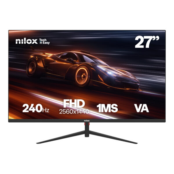 MONITOR 27 GAMING FHD 240HZ pantalla para PC 68,6 cm (27") 1920 x 1080 Pixeles Full HD LCD Negro