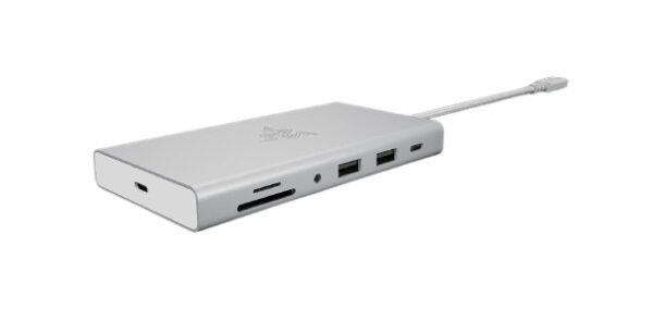 USB-C Dock Alámbrico USB 3.2 Gen 1 (3.1 Gen 1) Type-C Aluminio