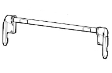 P1080383-407 pieza de repuesto de equipo de impresión Ganchos de cierre de la pantalla 1 pieza(s)