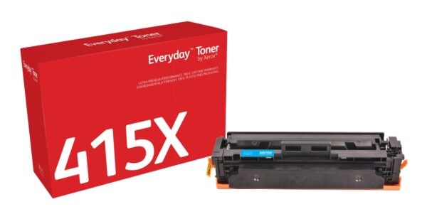 Everyday Toner EverydayCian di Xerox compatibile con HP 415X (W2031X), Capacidad alta