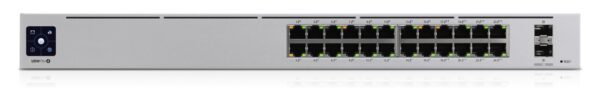 UniFi Pro 24-Port PoE Gestionado L2/L3 Gigabit Ethernet (10/100/1000) Energía sobre Ethernet (PoE) 1U Plata