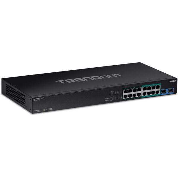 TPE-BG182G switch No administrado Gigabit Ethernet (10/100/1000) Energía sobre Ethernet (PoE) 1U Negro