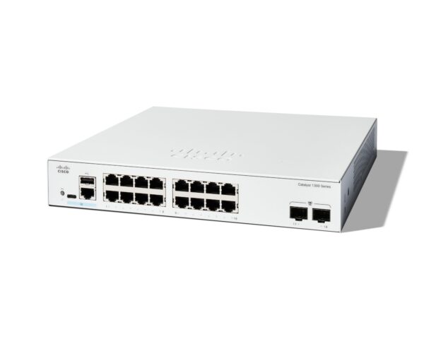 C1300-16T-2G switch Gestionado L2/L3 Gigabit Ethernet (10/100/1000) Blanco