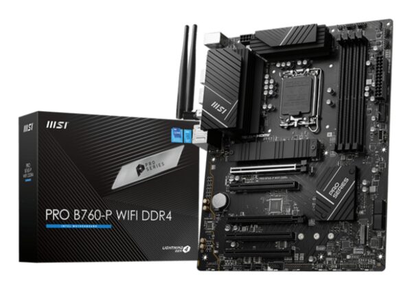 PRO B760-P WIFI DDR4 placa base LGA 1700 ATX