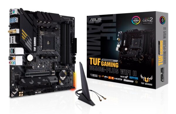 TUF GAMING B550M-PLUS WIFI II AMD B550 Zócalo AM4 micro ATX