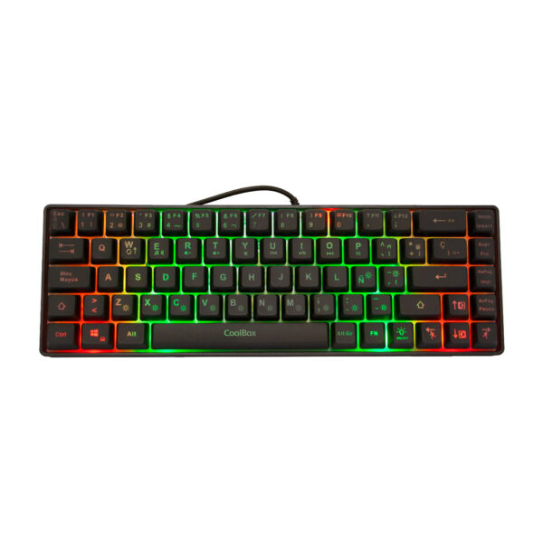 GAMING TECLADO COMPACTO 65% TM065 RGB