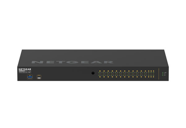 GSM4230P-100EUS switch Gestionado L2/L3 Gigabit Ethernet (10/100/1000) Energía sobre Ethernet (PoE) 1U Negro