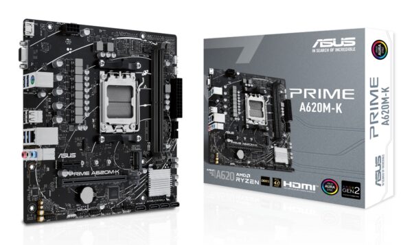PRIME A620M-K AMD A620 Zócalo AM5 micro ATX