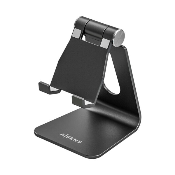 Soporte De Sobremesa Tamaño M Ajustable (1 Pivote) Para Movil / Tablet, Negro