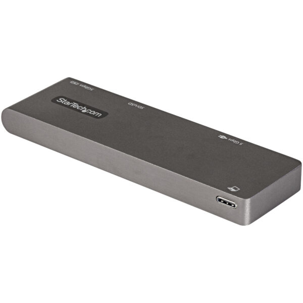 Adaptador Multipuertos USB C para MacBook Pro/Air - Docking Station USB Tipo C a HDMI 4K - con PD de 100W Pass-through - Lector de Tarjetas SD MicroSD - Hub Ladrón USB 3.0 de 2 Puertos