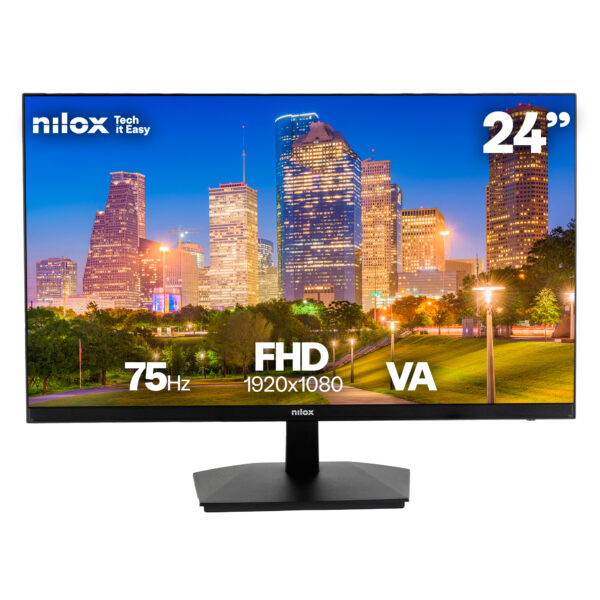 MONITOR 23.8" NXM24FHD11 LED FHD 75HZ 16:9 5MS HDMI/VGA pantalla para PC 61 cm (24") 1920 x 1080 Pixeles Full HD Negro