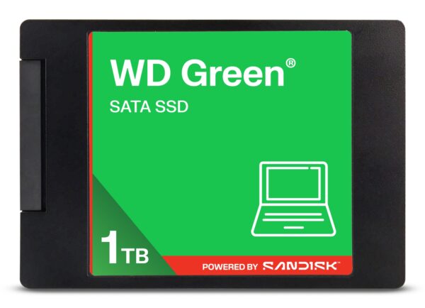 Green WDS100T5G0A 1 TB 2.5" Serial ATA III 3D NAND