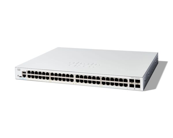 C1300-48T-4X switch Gestionado L2/L3 Gigabit Ethernet (10/100/1000) Blanco