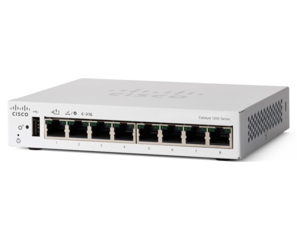 C1200-8T-D switch Gestionado L2/L3 Gigabit Ethernet (10/100/1000) Blanco