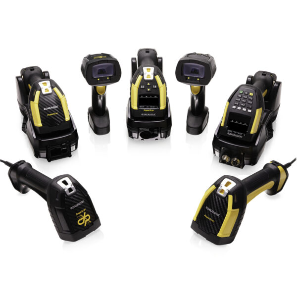 PBT9600-ARRB lector de código de barras Lector de códigos de barras portátil 1D/2D Negro, Amarillo