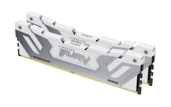 FURY 48GB 8400MT/s DDR5 CL40 CUDIMM (Kit of 2) Renegade White XMP
