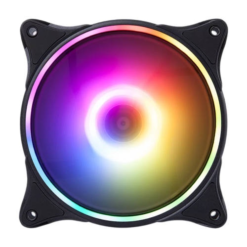 N18 ARGB Carcasa del ordenador Ventilador 12 cm Negro