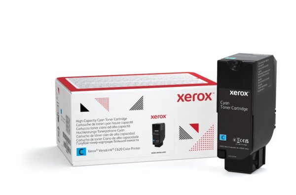 VersaLink C620 Cartucho de tóner cian de alta capacidad (12 000 páginas)