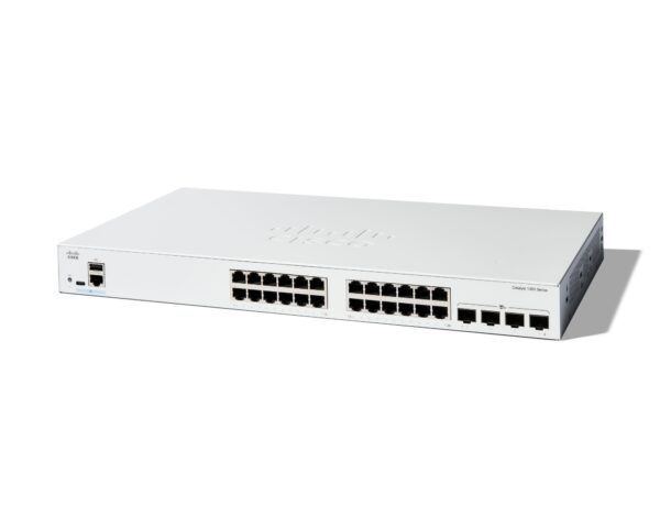 C1300-24T-4X switch Gestionado L2/L3 Gigabit Ethernet (10/100/1000) Blanco