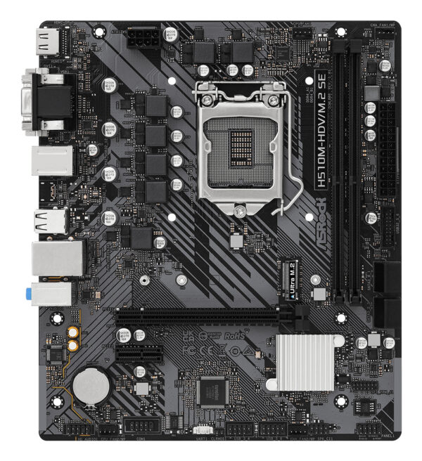 H510M-HDV/M.2 SE Intel H470 LGA 1200 (Socket H5) micro ATX