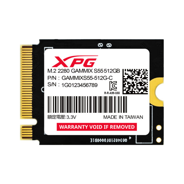 SGAMMIXS55-512G-C unidad de estado sólido 512 GB M.2 PCI Express 4.0 NVMe 3D NAND