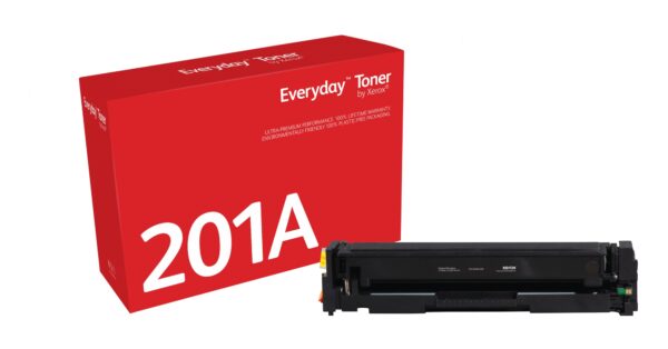 Everyday Toner EverydayNegro di Xerox compatibile con HP 201A (CF400A), Capacidad estándar
