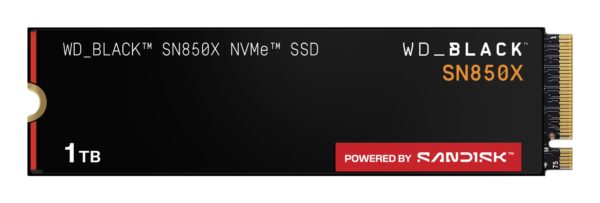 Black WD_BLACK SN850X NVMe 1 TB M.2 PCI Express 4.0
