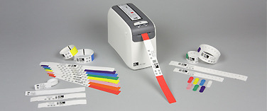 Z-Band Direct Wristband Blanco Rodillo