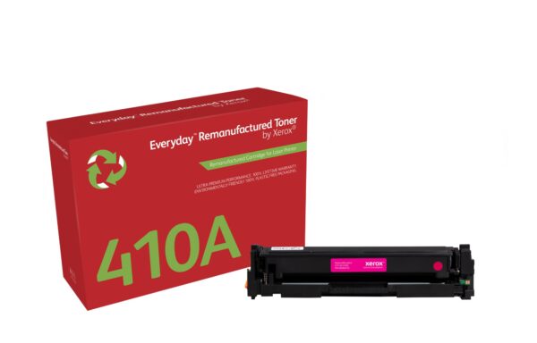 Remanufacturado Everyday Tóner Everyday Magenta remanufacturado de Xerox es compatible con HP 410A (CF413A), Capacidad estándar