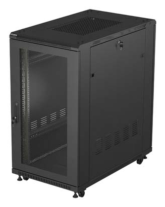 FF01-6022-23B armario rack 22U Rack o bastidor independiente Negro