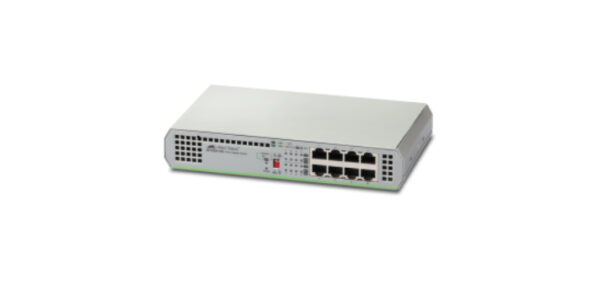 AT-GS910/8-50 No administrado Gigabit Ethernet (10/100/1000) Gris