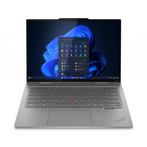 ThinkPad X1 2-in-1 Gen 10 Aura Edition Copilot+ PC Intel Core Ultra 7 258V Híbrido (2-en-1) 35,6 cm (14") Pantalla táctil 2.8K 32 GB LPDDR5x-SDRAM 1 TB SSD Wi-Fi 7 (802.11be) Windows 11 Pro Español Gris