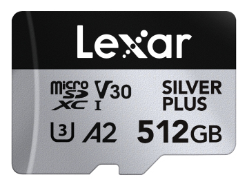 Professional SILVER PLUS 512 GB MicroSDXC UHS-I