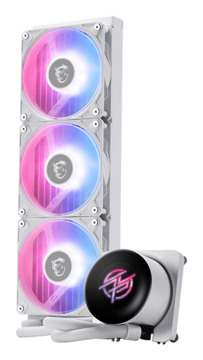 MPG CORELIQUID P13 WHITE sistema de refrigeración para ordenador Procesador Sistema de refrigeración líquida todo en uno 12 cm Blanco 1 pieza(s)