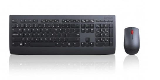 4X30H56823 teclado Ratón incluido Oficina RF inalámbrico Español Negro