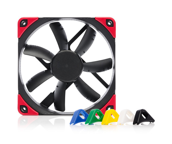 NF-S12A PWM chromax.black.swap Carcasa del ordenador Ventilador 12 cm Negro 1 pieza(s)