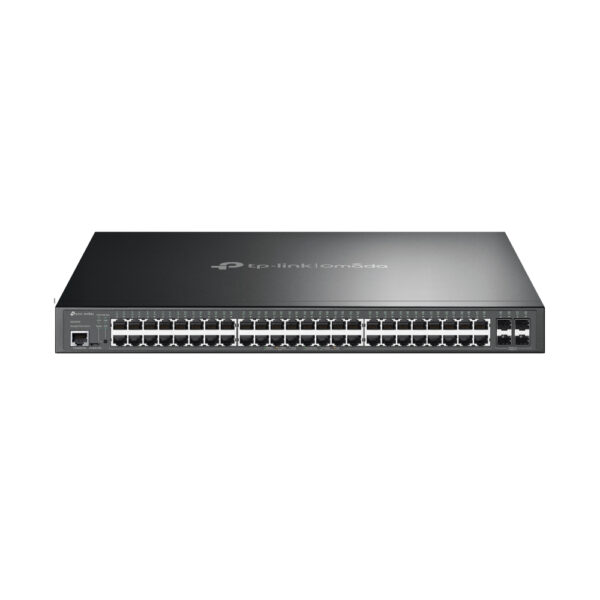 Omada SG3452P switch Gestionado L2/L3 Gigabit Ethernet (10/100/1000) Energía sobre Ethernet (PoE) 1U Negro