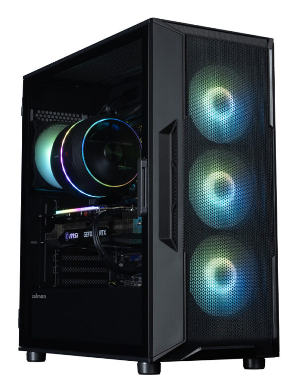 i3 NEO ARGB V2 BLACK Midi Tower Negro