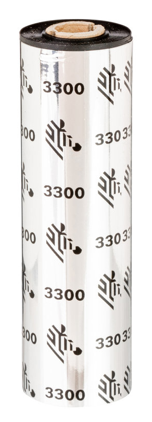 3300 Wax/ Resin cinta térmica 74 m Negro