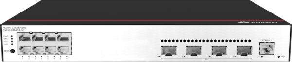 CloudEngine S5735-L8P4S-A-V2 Gestionado Gigabit Ethernet (10/100/1000) Energía sobre Ethernet (PoE) 1U Negro, Plata