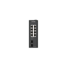 DIS-100G-10 switch No administrado L2 Gigabit Ethernet (10/100/1000) DIN rail Negro