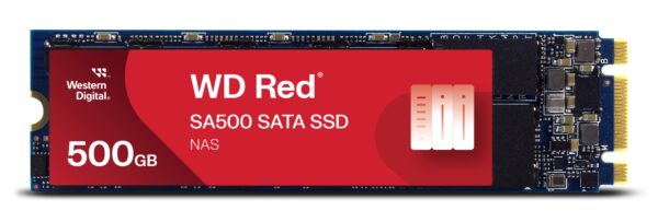 Red WD SA500 500 GB M.2 Serial ATA III 3D NAND