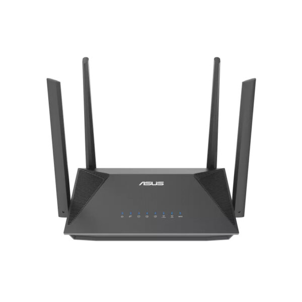 RT-AX52 AX1800 AiMesh router inalámbrico Gigabit Ethernet Doble banda (2,4 GHz / 5 GHz) Negro